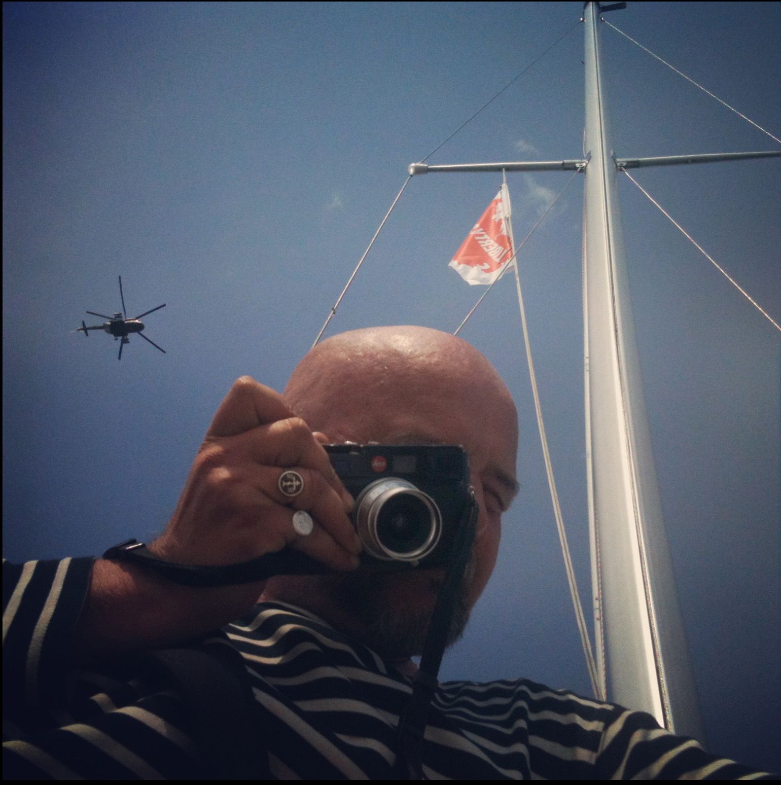 Oleg Klimov on Freelancer Yacht © Alexander Aksakov | From White to Black Sea Project of Liberty.SU