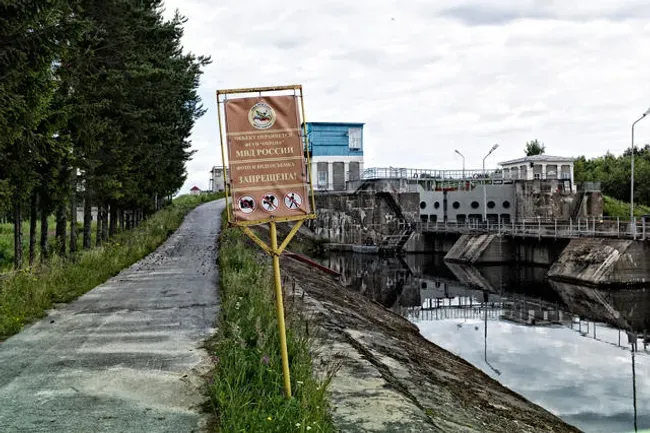 Fifth gateway of the White Sea Canal. 2013. Photo: Oleg Klimov