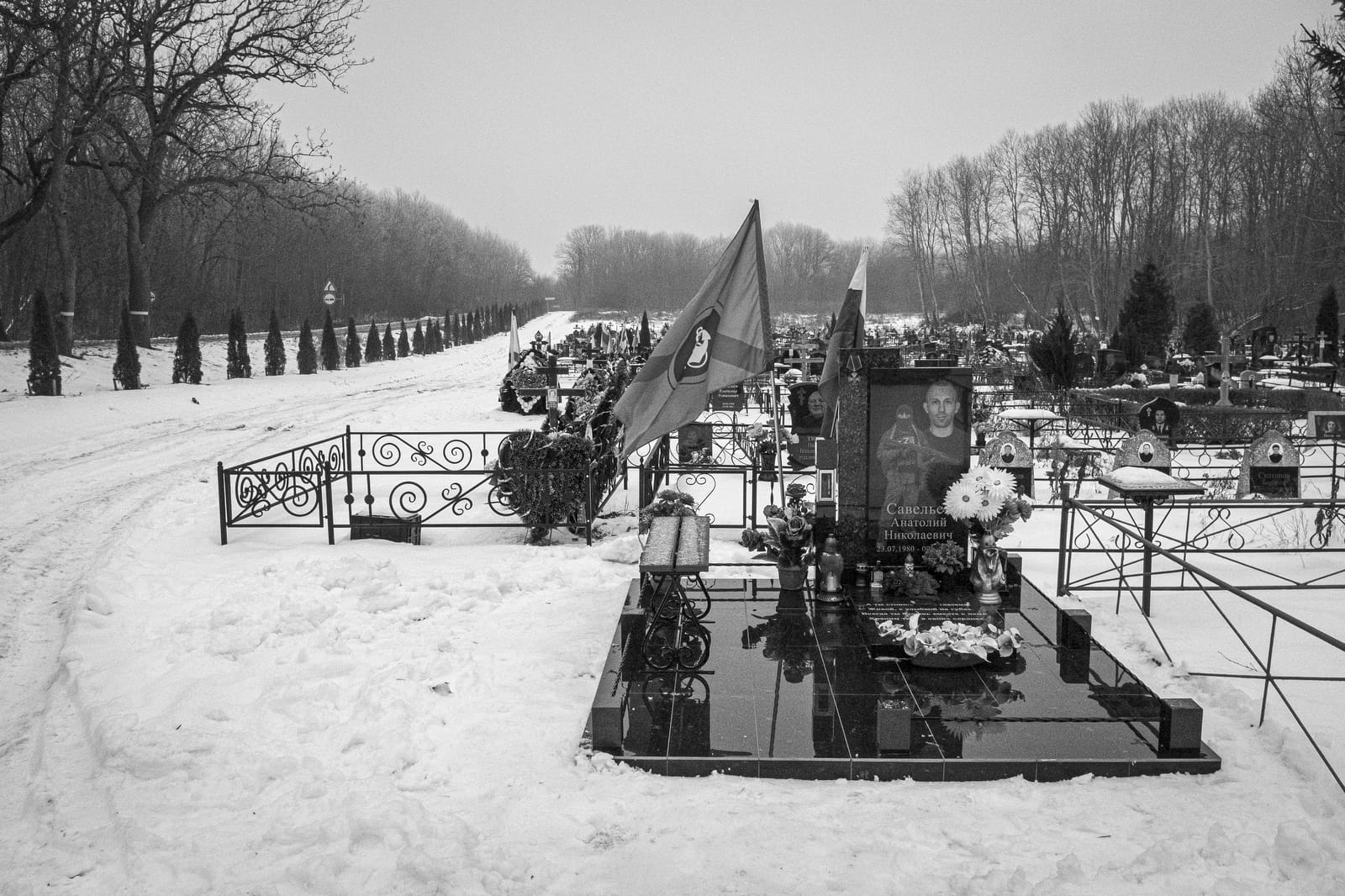Military cemetery for Special Military Operation (SVO in Russia) participants in Baltiysk. January 7, 2026. Photo by Oleg Klimov.