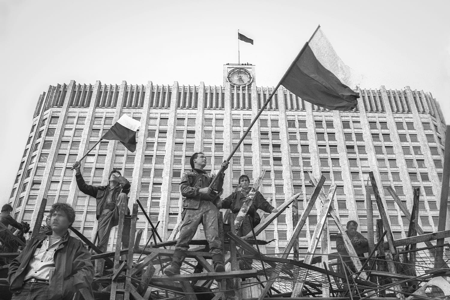 Moscow 1991 Photo Archive by Oleg Klimov
